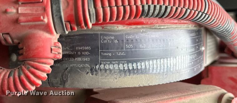 image for item EB2864 2008 Sterling LT semi truck