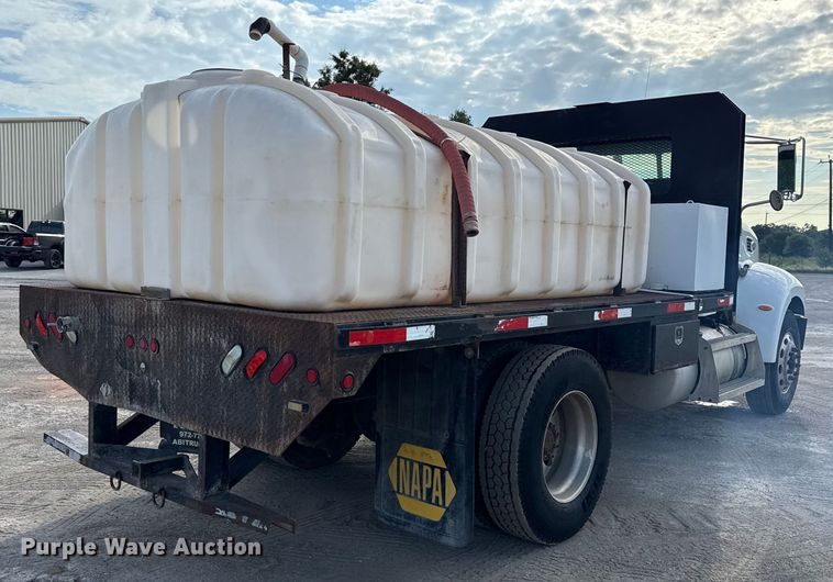 image for item ED5851 2007 Peterbilt 335 flatbed truck