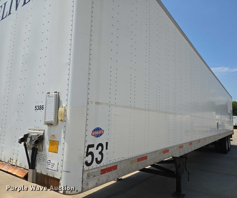 image for item EF1906 2006 Utility dry van trailer