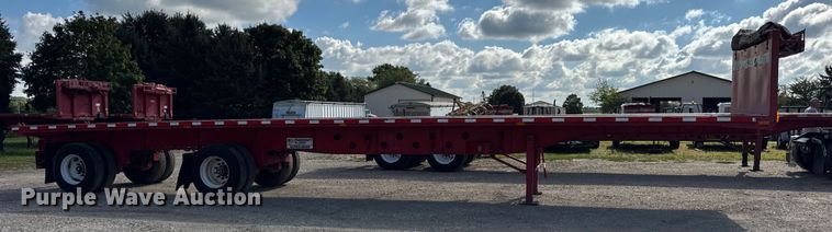 image for item EF2145 2002 Transcraft TL-2000 flatbed trailer