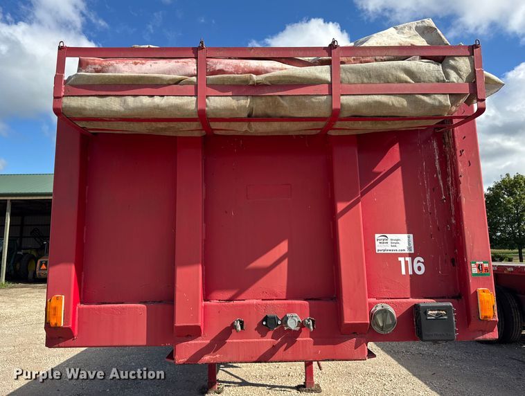 image for item EF2145 2002 Transcraft TL-2000 flatbed trailer