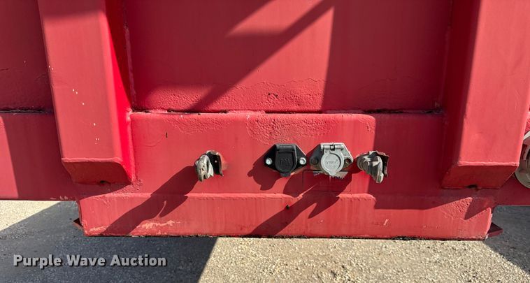 image for item EF2145 2002 Transcraft TL-2000 flatbed trailer