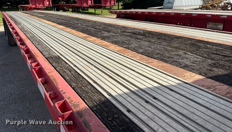 image for item EF2145 2002 Transcraft TL-2000 flatbed trailer