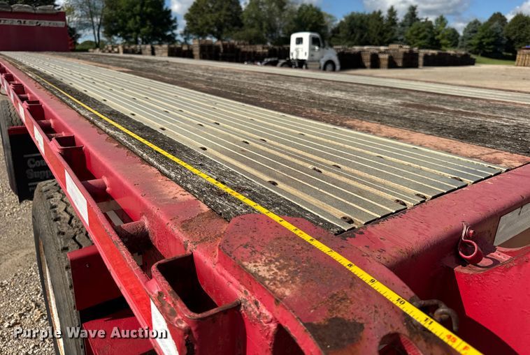 image for item EF2145 2002 Transcraft TL-2000 flatbed trailer