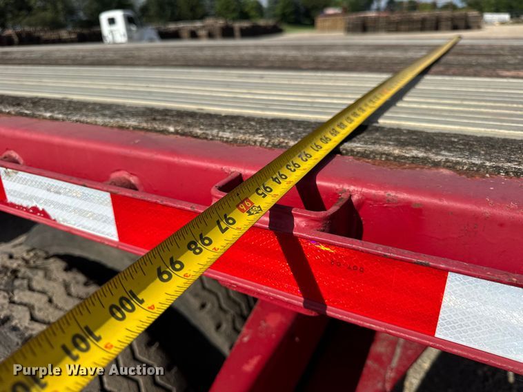 image for item EF2145 2002 Transcraft TL-2000 flatbed trailer