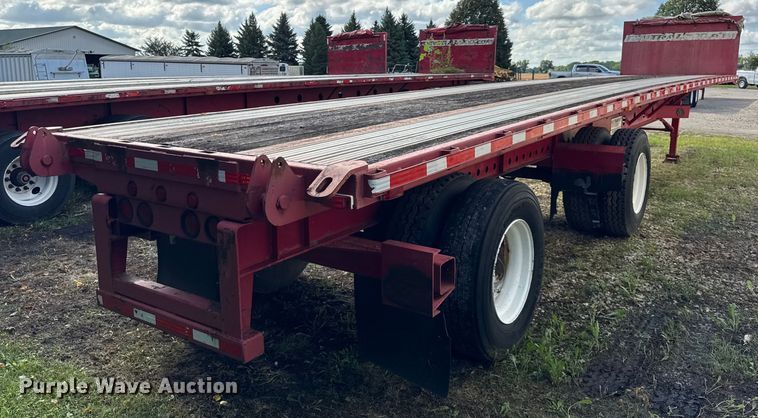 image for item EF2146 2000 Transcraft TL-2000 flatbed trailer