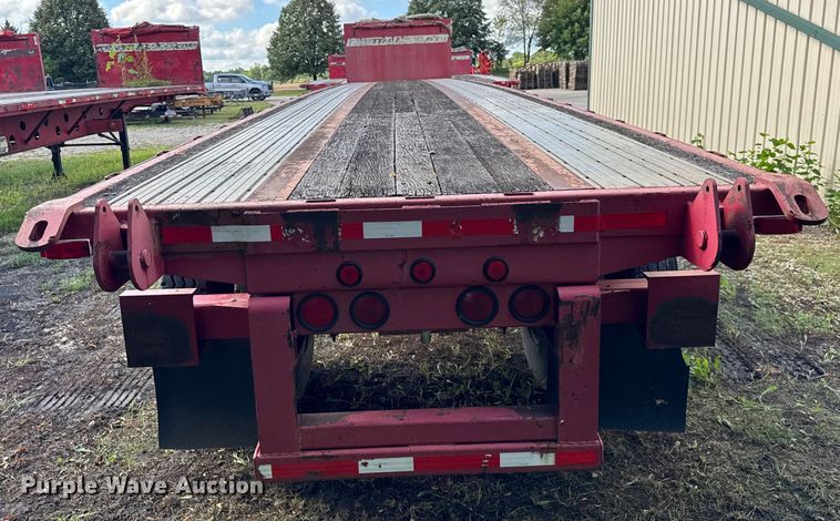 image for item EF2146 2000 Transcraft TL-2000 flatbed trailer