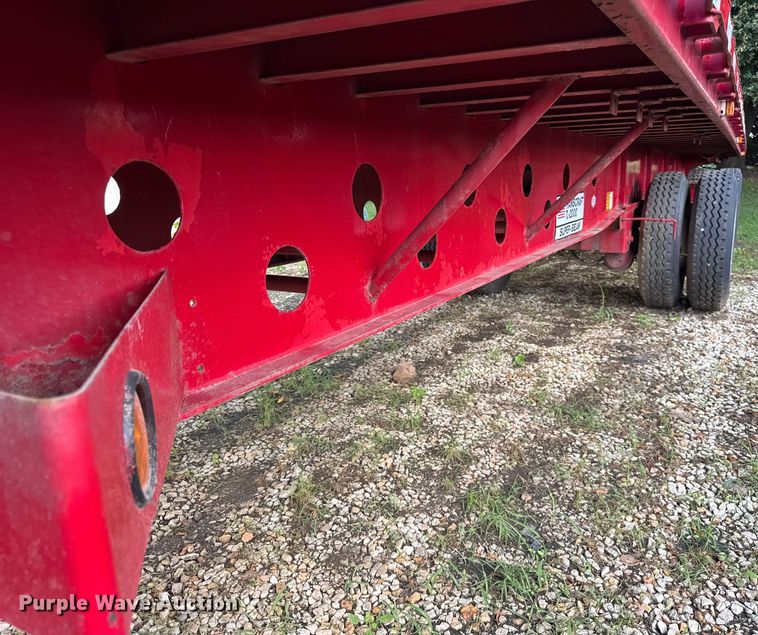 image for item EF2146 2000 Transcraft TL-2000 flatbed trailer