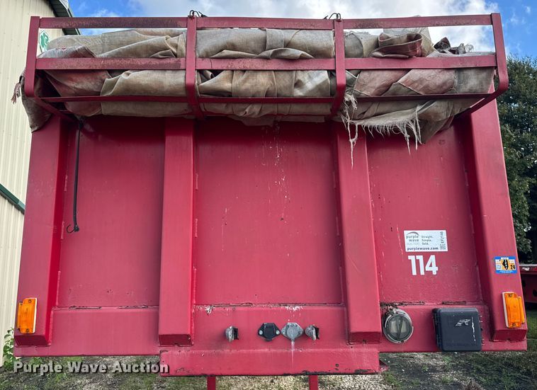 image for item EF2146 2000 Transcraft TL-2000 flatbed trailer