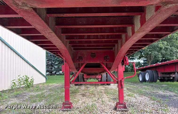 image for item EF2146 2000 Transcraft TL-2000 flatbed trailer