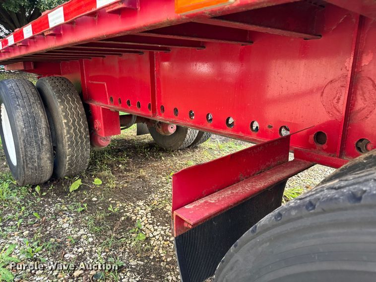 image for item EF2146 2000 Transcraft TL-2000 flatbed trailer