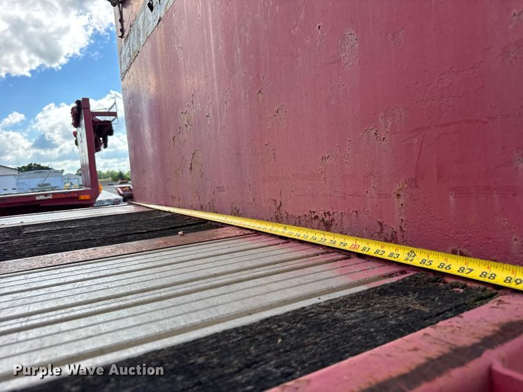 image for item EF2146 2000 Transcraft TL-2000 flatbed trailer