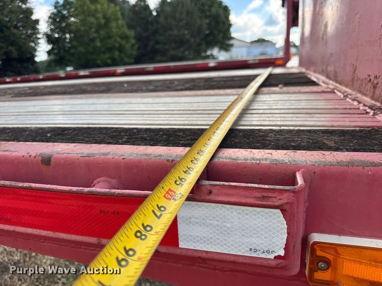 image for item EF2146 2000 Transcraft TL-2000 flatbed trailer