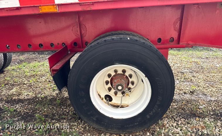 image for item EF2146 2000 Transcraft TL-2000 flatbed trailer