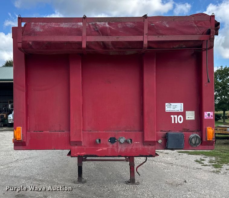 image for item EF2147 2002 Transcraft TL-2000 flatbed trailer