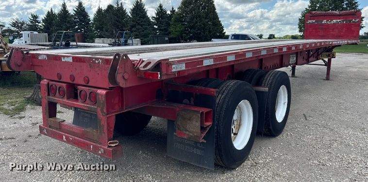 image for item EF2147 2002 Transcraft TL-2000 flatbed trailer