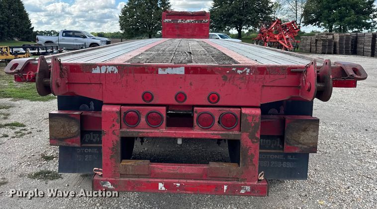image for item EF2147 2002 Transcraft TL-2000 flatbed trailer