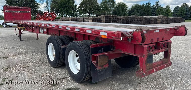 image for item EF2147 2002 Transcraft TL-2000 flatbed trailer