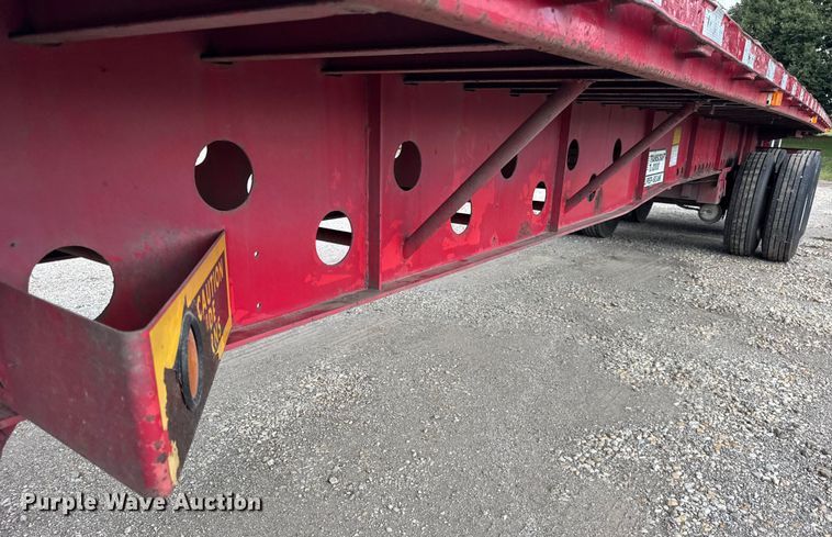 image for item EF2147 2002 Transcraft TL-2000 flatbed trailer