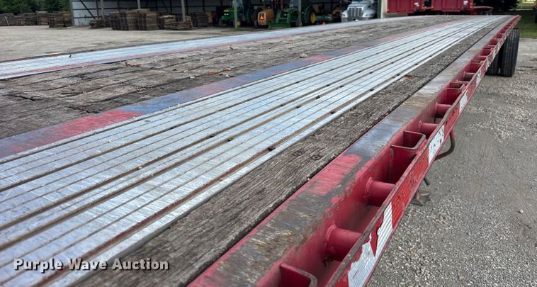 image for item EF2147 2002 Transcraft TL-2000 flatbed trailer