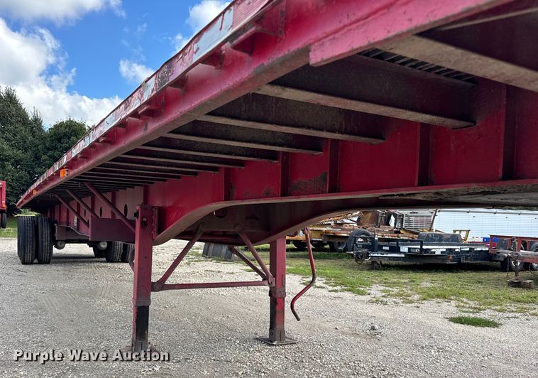 image for item EF2147 2002 Transcraft TL-2000 flatbed trailer