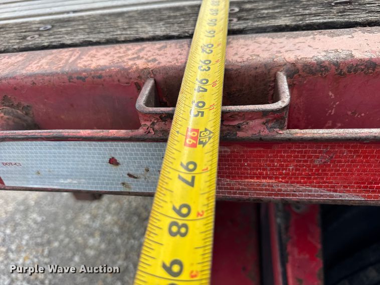 image for item EF2147 2002 Transcraft TL-2000 flatbed trailer