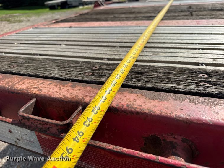 image for item EF2147 2002 Transcraft TL-2000 flatbed trailer