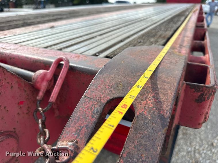 image for item EF2147 2002 Transcraft TL-2000 flatbed trailer