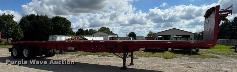 image for item EF2148 2000 Transcraft TL-2000 flatbed trailer