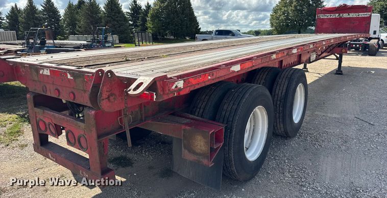image for item EF2148 2000 Transcraft TL-2000 flatbed trailer