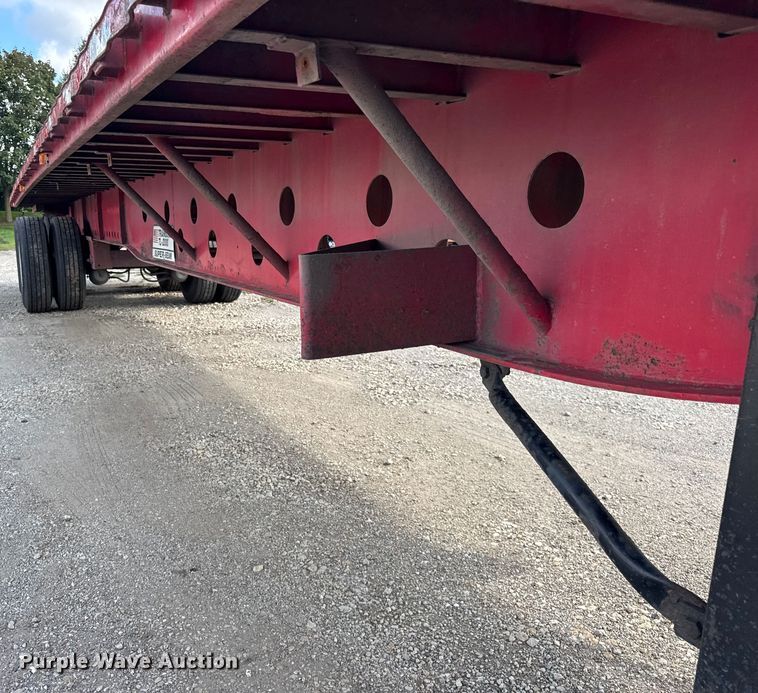 image for item EF2148 2000 Transcraft TL-2000 flatbed trailer