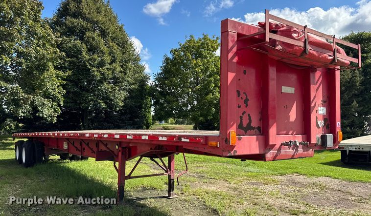 image for item EF2149 2002 Transcraft TL-2000 flatbed trailer