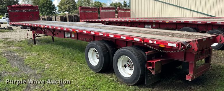 image for item EF2149 2002 Transcraft TL-2000 flatbed trailer