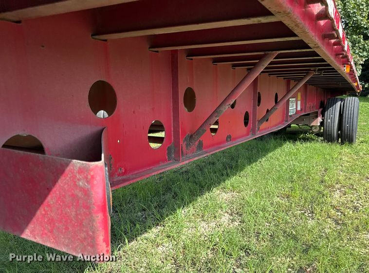 image for item EF2149 2002 Transcraft TL-2000 flatbed trailer