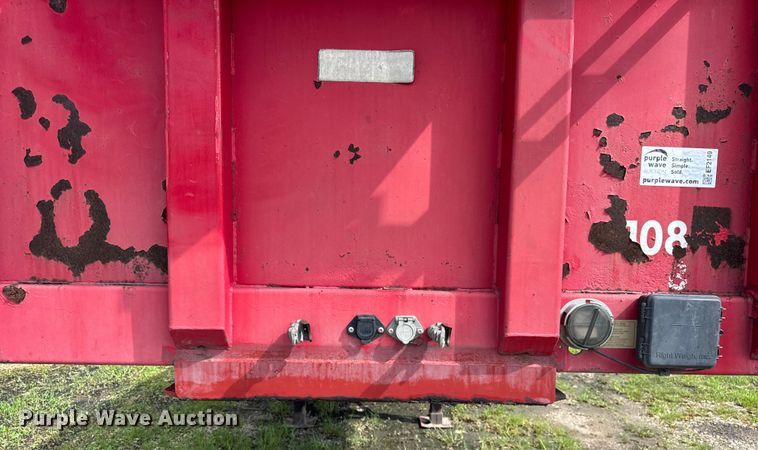 image for item EF2149 2002 Transcraft TL-2000 flatbed trailer