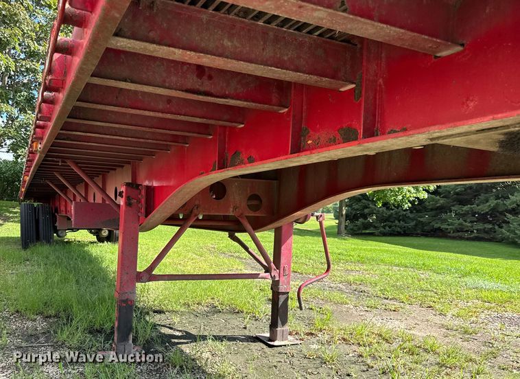 image for item EF2149 2002 Transcraft TL-2000 flatbed trailer