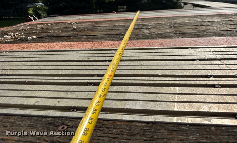 image for item EF2149 2002 Transcraft TL-2000 flatbed trailer