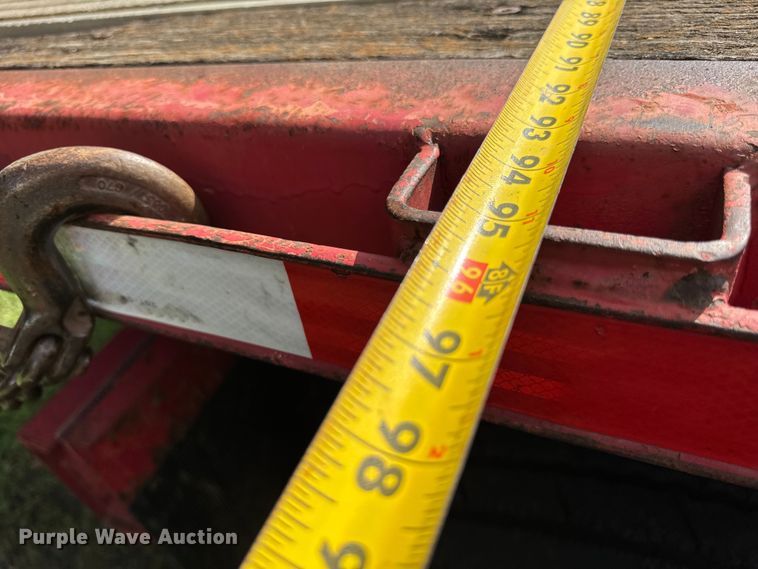 image for item EF2149 2002 Transcraft TL-2000 flatbed trailer