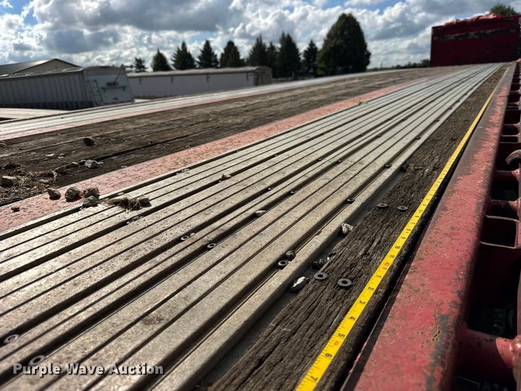 image for item EF2149 2002 Transcraft TL-2000 flatbed trailer