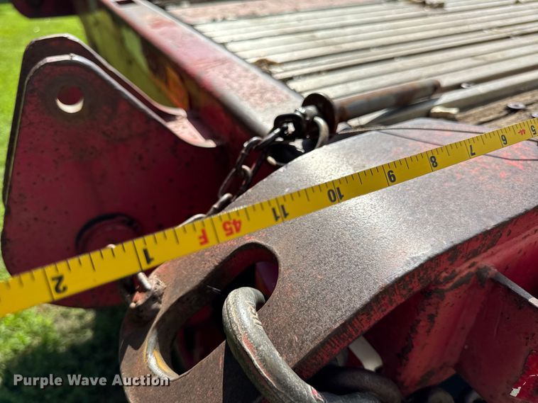 image for item EF2149 2002 Transcraft TL-2000 flatbed trailer