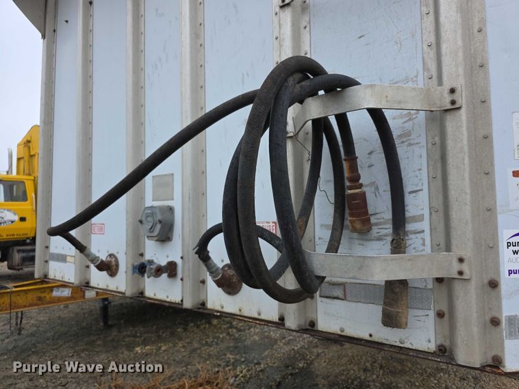 image for item EF3703 1987 IMCO Live-Walking bottom live bottom trailer