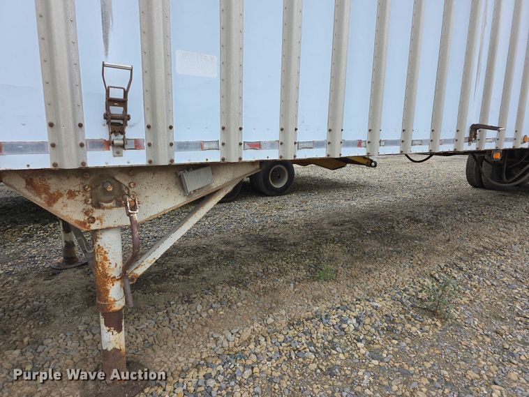 image for item EF3703 1987 IMCO Live-Walking bottom live bottom trailer
