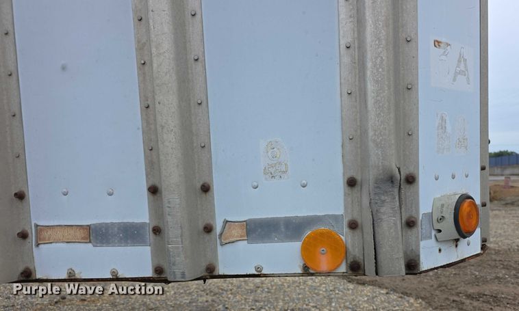 image for item EF3703 1987 IMCO Live-Walking bottom live bottom trailer