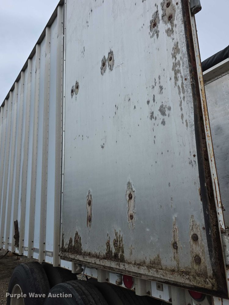 image for item EF3703 1987 IMCO Live-Walking bottom live bottom trailer