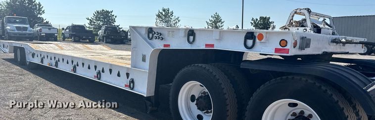 image for item EG6050 1998 Trail King TK70H lowboy equipment trailer