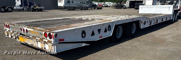 image for item EG6050 1998 Trail King TK70H lowboy equipment trailer