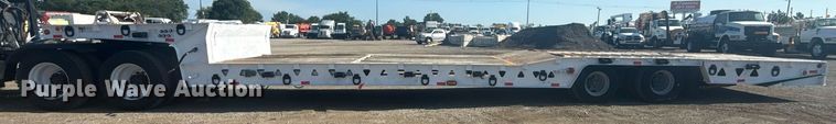 image for item EG6050 1998 Trail King TK70H lowboy equipment trailer