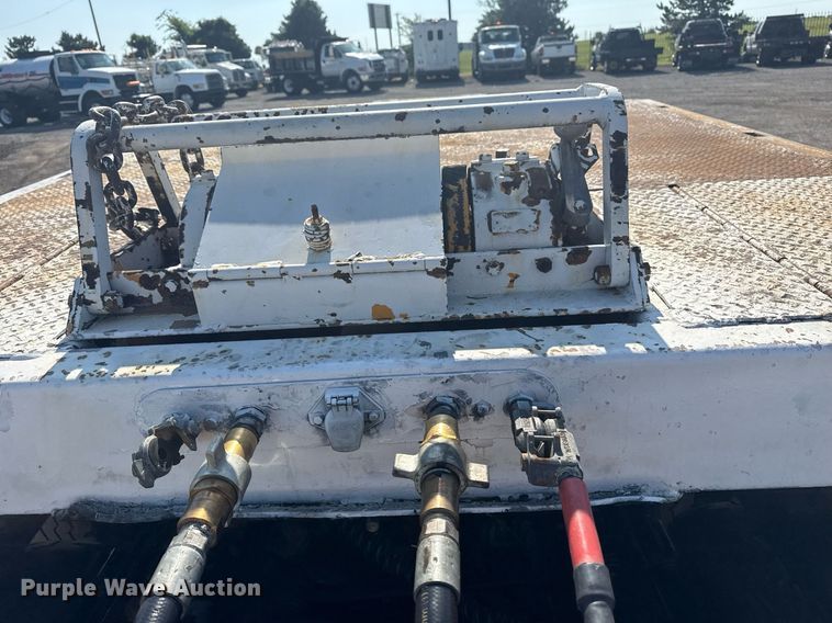 image for item EG6050 1998 Trail King TK70H lowboy equipment trailer