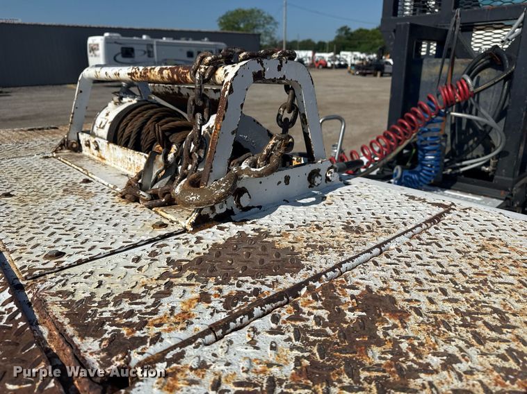 image for item EG6050 1998 Trail King TK70H lowboy equipment trailer