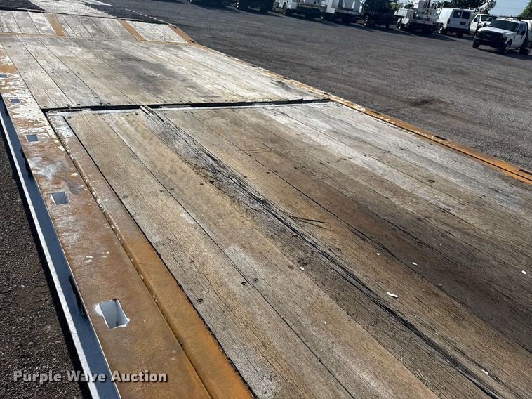 image for item EG6050 1998 Trail King TK70H lowboy equipment trailer